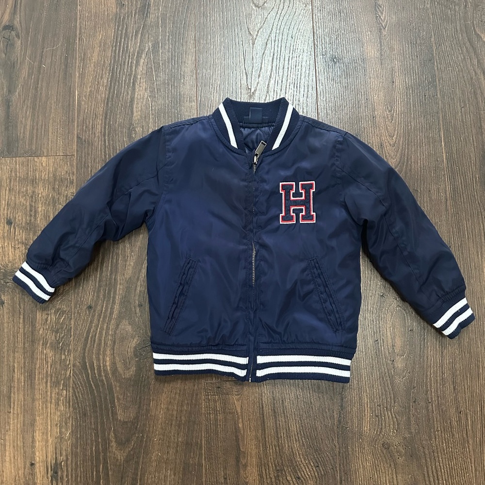 Toddler Boy Tommy Hilfiger Varsity Jacket